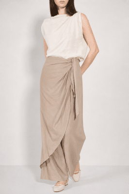 Pantalón Palazzo Camel