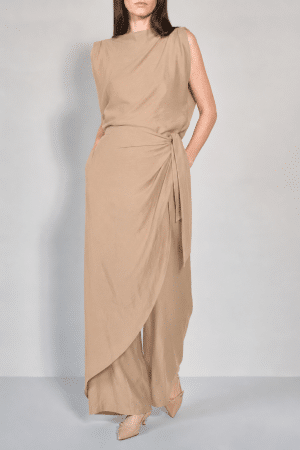Pantalón Palazzo Camel