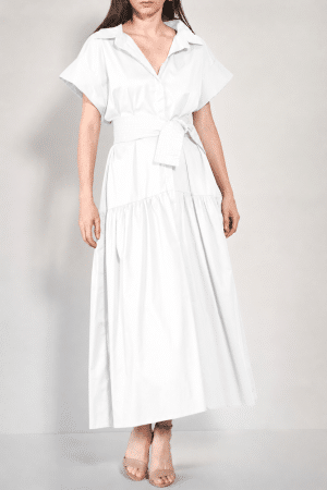 Vestido Oliva Blanco